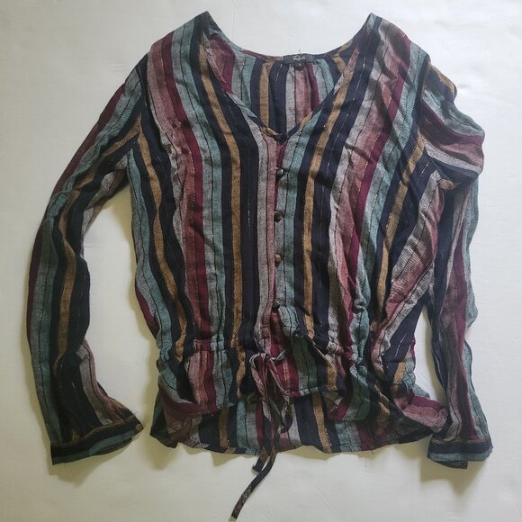 Lot Bundle of 3 Rails Items: Lara Floral Skirt, Beaux Striped Top, Raven Top - Picture 8 of 16